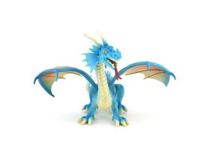 116812 f figurka drak modry 15 5 cm