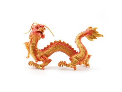 116665 g figurka drak cinsky zlaty 15 5 cm