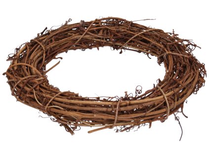 108043 venec dekoracni z ratanu prumer 20 cm