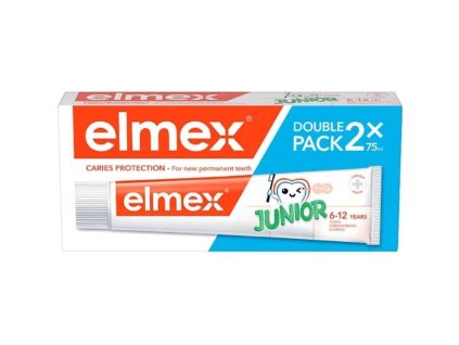 122590 1 elmex zubni pasta junior 6 12 let duopack 2x75 ml