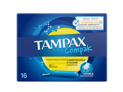 122779 tampax compak tampony 16ks kra regular