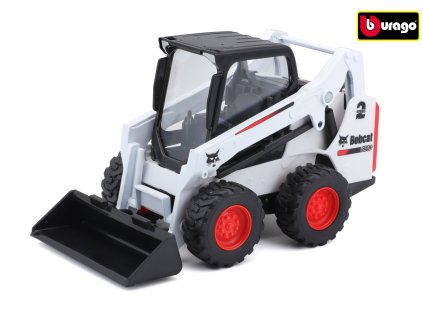 75443 bburago 10 cm bobcat s590 skid steer loader w bucket