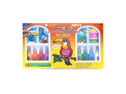 127000 barvy na sklo 13x22 ml