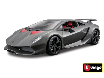 77141 bburago plus lamborghini reventon metallic seda 1 24