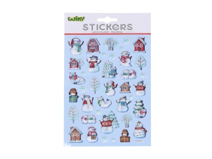 106402 nalepky pop up 25x14 5 cm vanoce