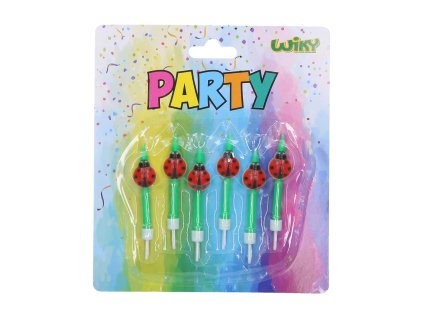 100797 party svicka beruska 6 ks