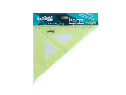 91923 pravitko trojuhelnik neon