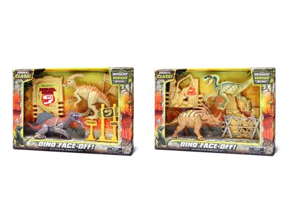 103665 primal clash bitva dinosauru 17 cm set