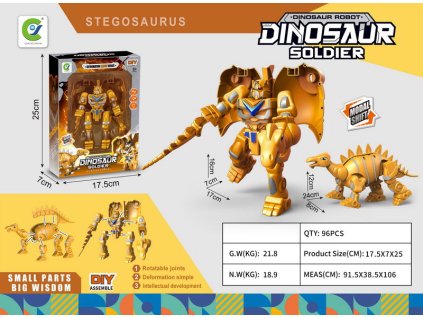 87743 robot dinosaurus 16 cm