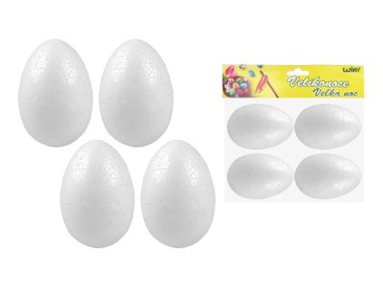 92331 vajicko dekoracni polystyrenove 8 cm 4ks