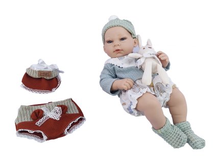127909 miminko s doplnky 40cm