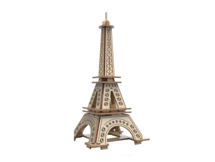 128365 puzzle 3d drevene s barvami eiffelova vez