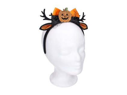 119947 set karneval celenka usi s ozdobou dyne