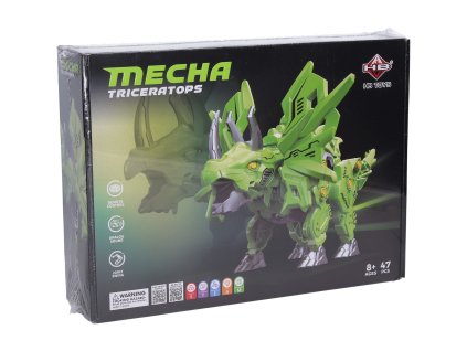 122470 stavebnice rc dino robot mecha triceratops set 23 7 cm