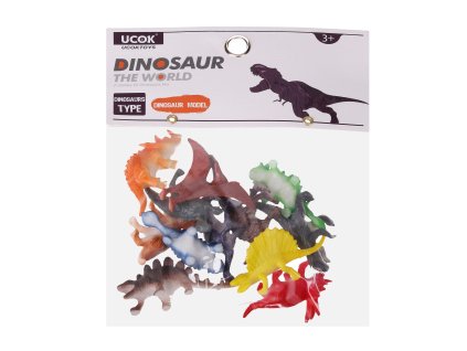84080 zviratka figurky dino 12 ks set 5 cm