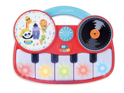 85895 piano interaktivni s efekty 22x17 cm