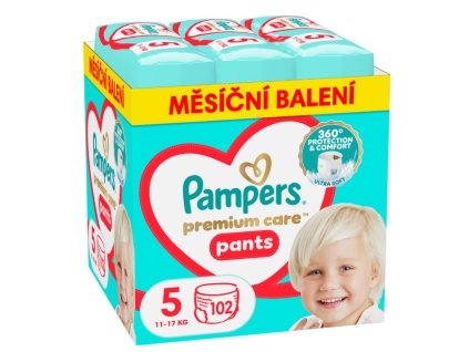 131677 pampers premium pants 5 junior 12 17 kg 102 ks mesicni baleni