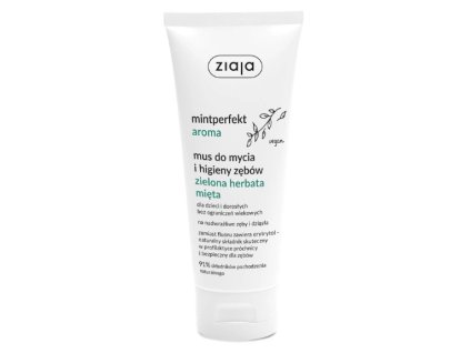 132139 mintperfect aroma zubni pena zeleny caj mata 100ml