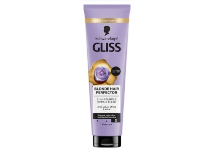 132213 gliss maska 150ml blonde perfector