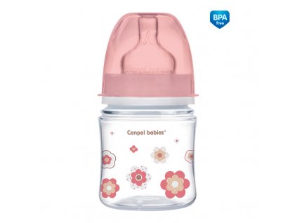 canpol babies fľaša so sirokým hrdlom newborn baby 120ml