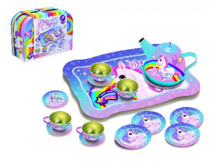 75608 cajovy set kufrik jednorozec 25 x 19 x 10 cm
