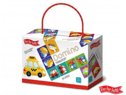 76007 far far land domino s obrazky doprava 28 karet