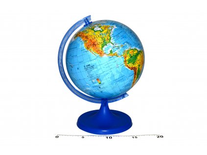 73268 globus zemepisny 16cm