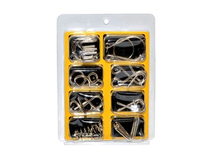 68204 hlavolam kov set 8 ks