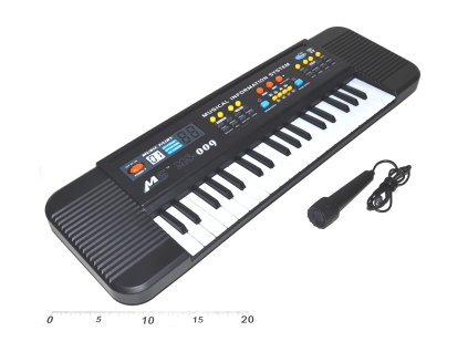 81281 klavesy s mikrofonem 54 cm