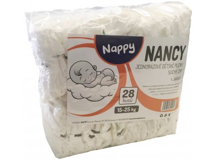 Dětské plenky Nancy 15-25 kg 28 ks