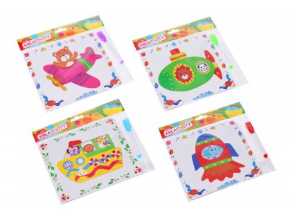 81581 kreativni set 2v1 puzzle tabule