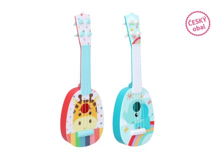 82073 kytara detska 37 cm 4 struny cesky obal