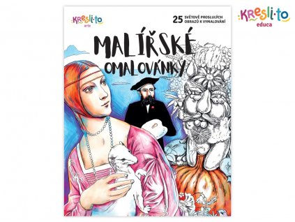 71135 malirske omalovanky 25 svetove proslulych obrazu