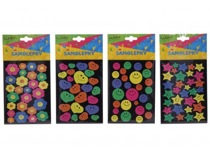 71561 nalepky 11 5x15 cm 4 druhy