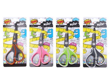 67496 nuzky barevne 17 5 cm 3 druhy