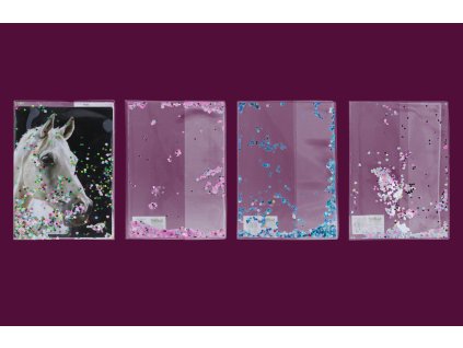 79799 obal na sesit a5 glitter