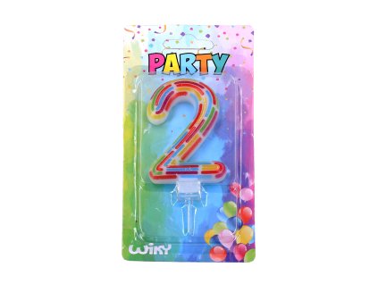 71498 party svicka cislo 2 carky