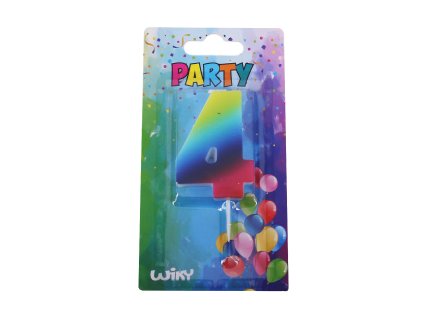 74738 party svicka cislo 4 duha