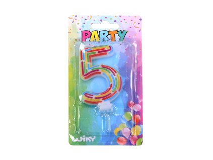 71489 party svicka cislo 5 carky