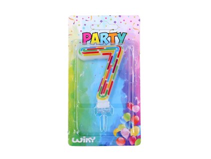 71483 party svicka cislo 7 carky