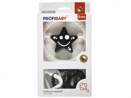 75734 souprava chrastitko retez chrastitko hvezdicka kyticka cernobila