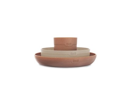 LOVI sada nádobí s hrnečkem 3ks Granola