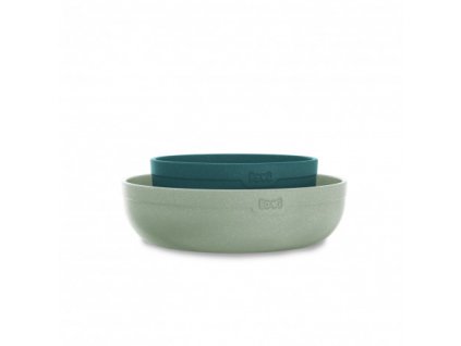 LOVI misky 2ks Pistachio