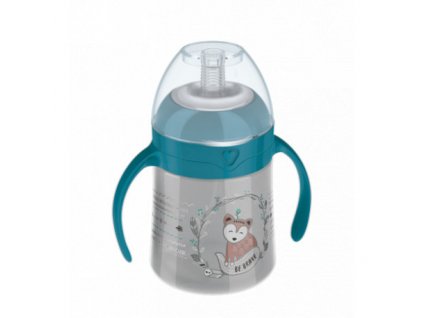 LOVI První hrníček se slámkou a závažím INDIAN SUMMER 150ml