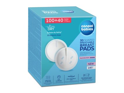 canpol babies tvarované priedušné vložky do podprsenky 3d 10040ks