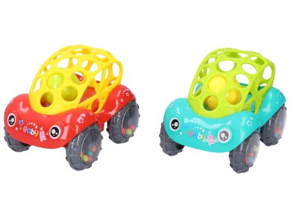 Auto hrkálka 11,5 cm (Farba Zelená)