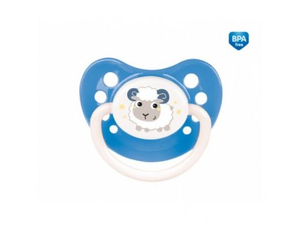 Canpol babies Dudlík 18m+ silikonový anatomický BUNNY & COMPANY