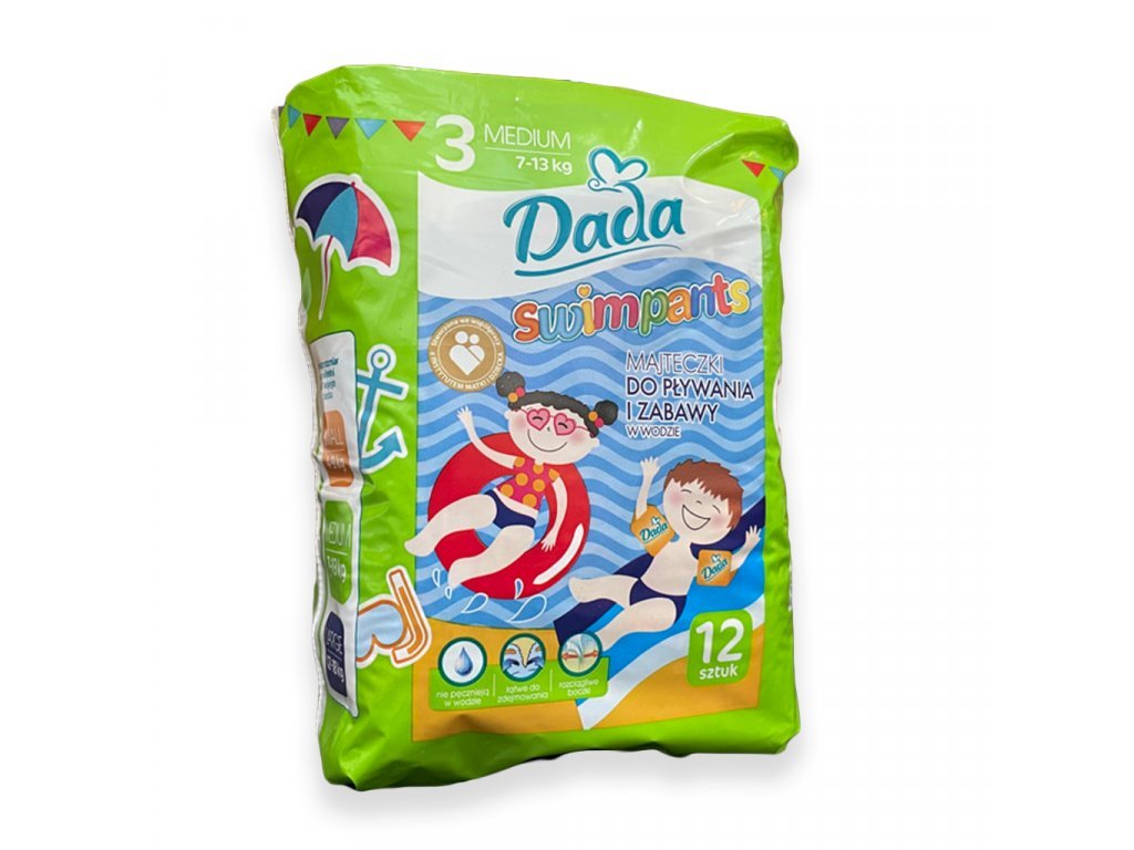 Dada plienky do vody Veľ.3, 7-13 kg 12 ks