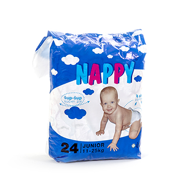 Detské plienky NAPPY Junior 15-25 kg 24 ks