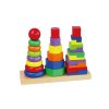 18820 drevene barevne pyramidy pro deti viga
